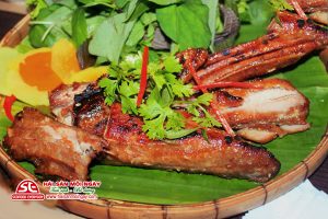 Lườn cá ngừ đại dương nướng