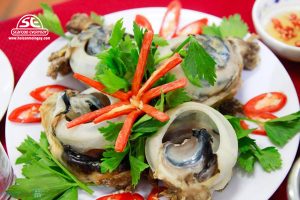 mắt cá ngừ hấp