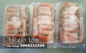 Chả giò tôm đóng hộp